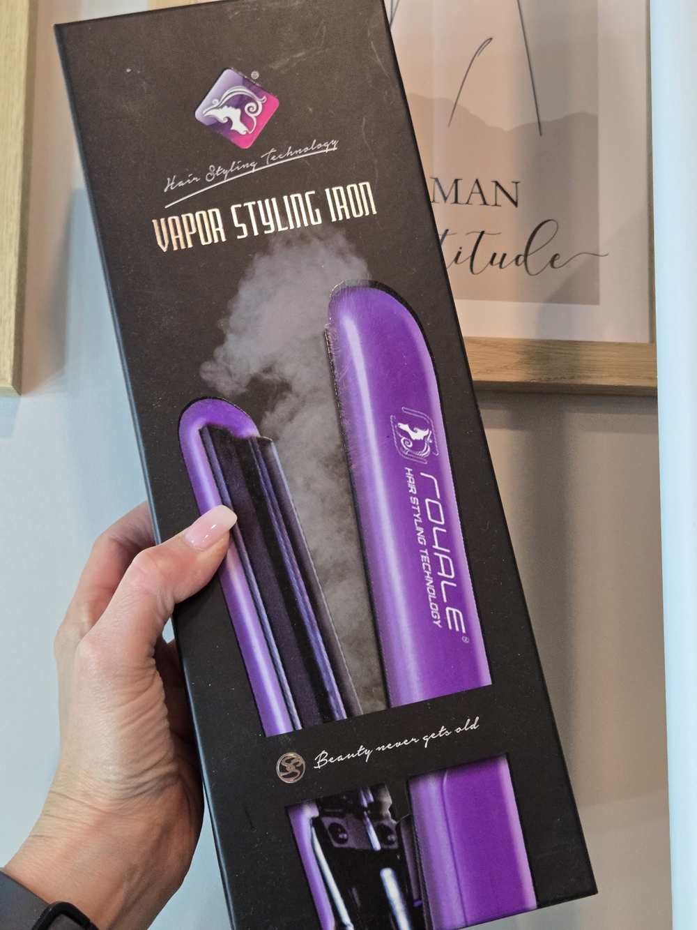 Couale Vapor Styling Iron - Purple